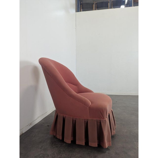 Napoleon III Toadstool Armchair For Sale - Image 3 of 6