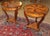 Theodore Alexander Pair of Theodore Alexander Burl Inlaid Metal Mount Occasional End Tables For Sale - Image 4 of 15