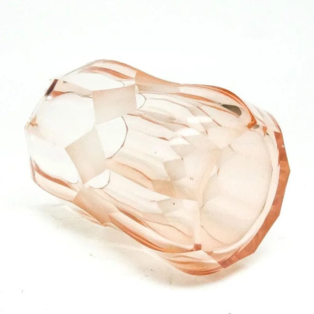 Art Deco Vase from Moser, Former Czechoslovakia, 1930s For Sale - Image 4 of 7