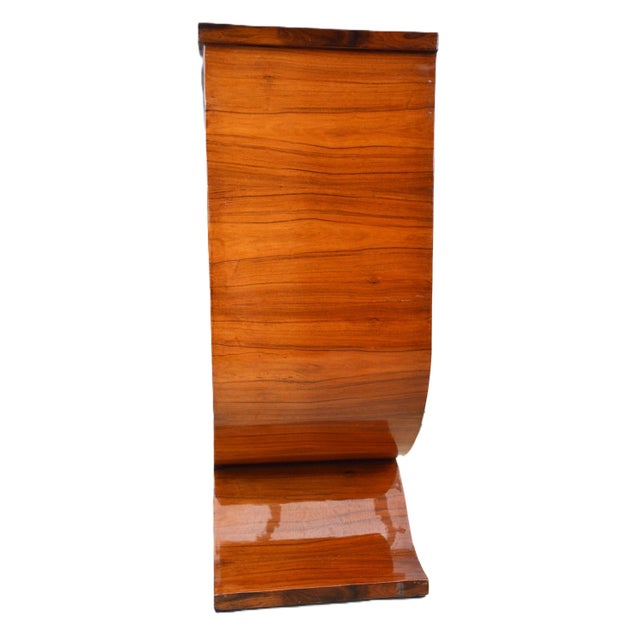 Art Deco Walnut Open Bookcases, 1930s, Set of 2 For Sale - Image 13 of 18