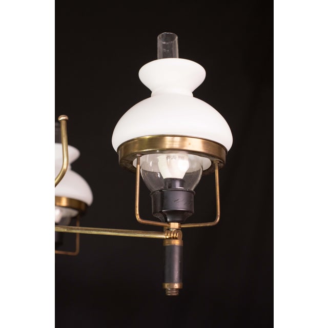 Italian Mid-Century Chandelier by Stilnovo, 1960s For Sale - Image 11 of 12