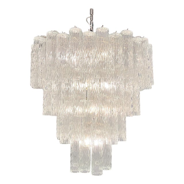 Italian Chandelier in Murano Glass, 1990 For Sale