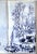 Blue Hand Painted Vintage 1960s Delft Blue and White Tile Cheese Board For Sale - Image 8 of 12