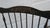 Hitchcock 1980s Hitchcock Black Signed Farmhouse Chair For Sale - Image 4 of 6