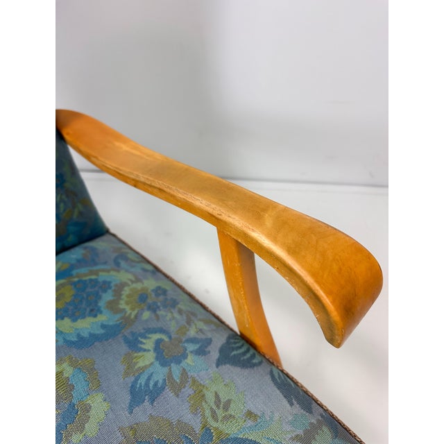 Fritz Hansen 1950's Swedish High Back Lounge Chair For Sale - Image 4 of 11