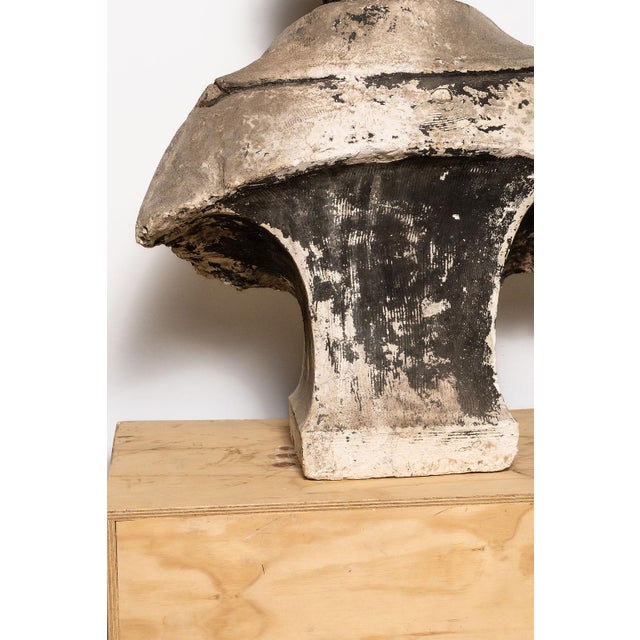 Sculpture Materials Antique French Military/Gentleman Bust For Sale - Image 7 of 13