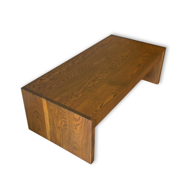 Modern The Nogal Coffee Table – Fumed White Oak Edition For Sale - Image 3 of 14