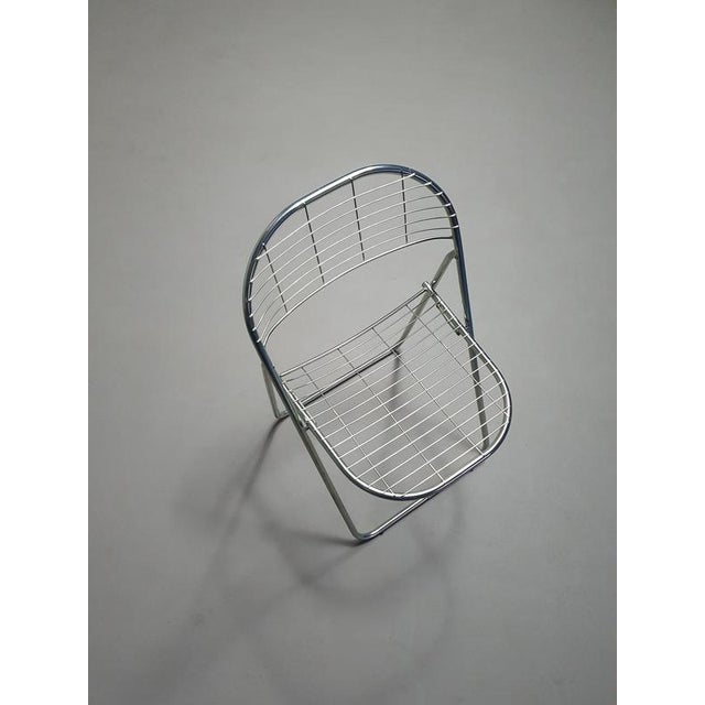 Metal Metal Åland Folding Chairs by Niels Gammelgaard for Ikea, 1970s, Set of 2 For Sale - Image 7 of 14