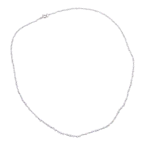 Early 21st Century Pearl Platinum Necklace