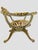 1980s Vintage Curule Style Chair Pair Newly Upholstered Silk Tiger Velvet For Sale - Image 5 of 15