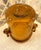 1950's Murano Italian Amber Vase For Sale - Image 9 of 11