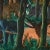 Mid Century Haitian Paintings of Jungle Scenes by Felix Bryoché - Set of 2 For Sale - Image 11 of 15