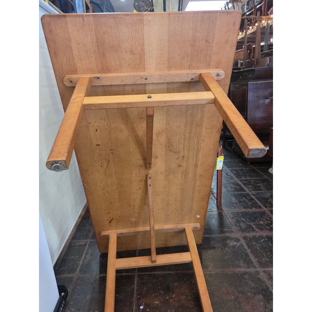Original 1950s Borge Morgensen Danish Oiled Oak Dining Table #284 For Sale - Image 9 of 10
