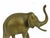 Mid 20th Century Mid 20th Century Solid Brass Lucky Trunk Up Elephant Figurine For Sale - Image 5 of 6