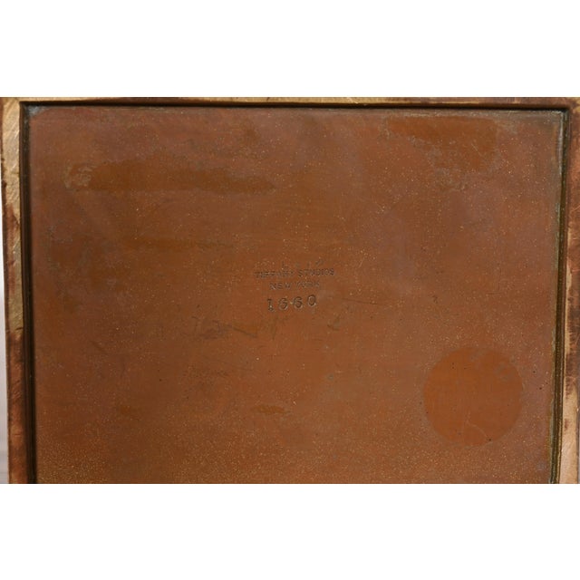 Tiffany Studios New York Zodiac Pattern Bronze Doré Box For Sale - Image 10 of 12