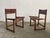 1960s Spanish Leather Chairs 1960s For Sale - Image 5 of 6