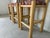 Vintage Rustic Southwestern Log Bar Stools With Metal Eagle Backrests – Set of 3 For Sale - Image 11 of 12