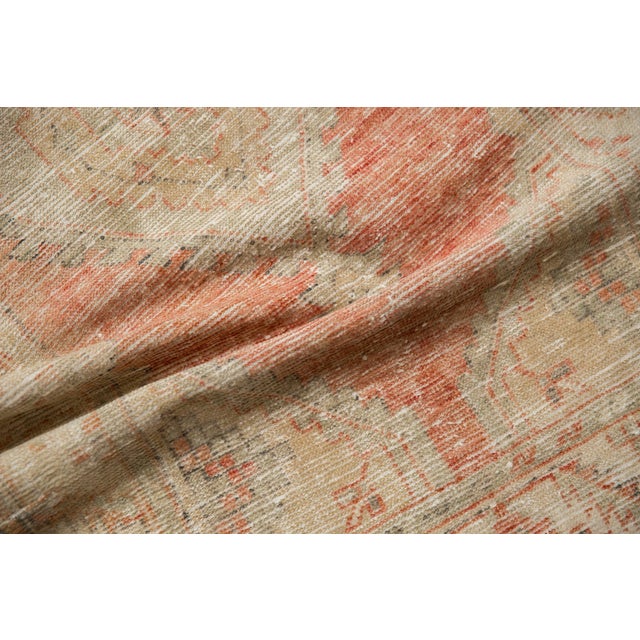 Red Vintage Distressed Oushak Rug - 2'6" x 4'6" For Sale - Image 8 of 8