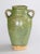 French Provincial 19th Century French Green Glazed Terracotta Olive Jar Urn Vase For Sale - Image 3 of 9