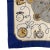 Rolex Geneve Swiss Vintage 90cm Silk Scarf For Sale - Image 9 of 10