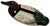 Very Rare & Unusual Antique Figurative Cast Iron Duck Decoy Motif Front Porch Boot Scraper - Circa 1920s For Sale - Image 10 of 18