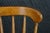 Mid Century Oak Bentwood Windsor Barrel Back Swivel Bankers Office Desk Chair For Sale - Image 6 of 18