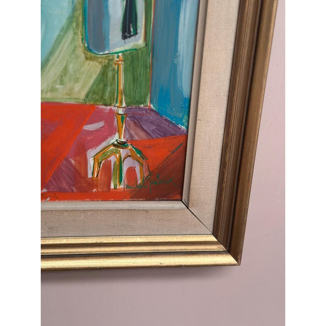 Michel Patrix, Mannequin, 1950s, Oil on Canvas, Framed For Sale - Image 14 of 18