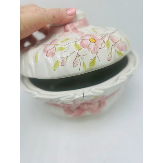 1970s Vintage Italian Covered Dish For Sale - Image 5 of 8