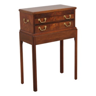 Baker Colonial Williamsburg Mahogany Silver Chest For Sale