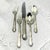 Vintage Oneida/Rogers “Flirtation” Silverplate With Int'l Silver Co. Storage Chest - 80 Pcs: Service for 12, Steak Knives and Serving Pieces Flatware For Sale - Image 18 of 18