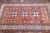 Brick Red Antique Caucasian Lezgi Rug 4'2" X 6’4" For Sale - Image 8 of 12