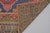 Textile Handwoven Vintage Oushak With Faded Geometric Medallion For Sale - Image 7 of 10