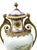 French Sèvres Porcelain Bronze Mounted Cobalt & Raised Gilt Gold Covered Urn For Sale In New York - Image 6 of 12