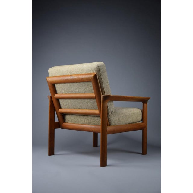 Mid-Century Danish Modern Teak Lounge Chair, 1960s For Sale - Image 12 of 14