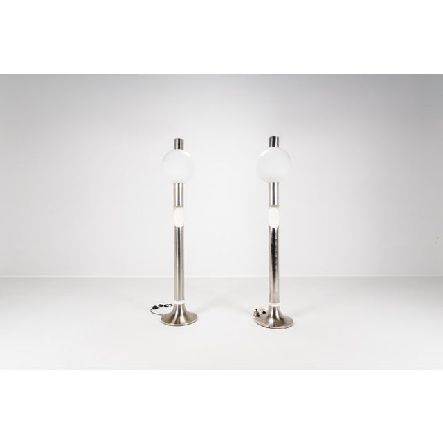 Mid-Century Modern Floor Lamp by Angelo Brotto for Esperia, Italy, 1960s For Sale - Image 3 of 18