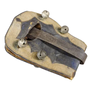 Antique Bell Belt With Eight Brass Bells, Tyrol Ca. 1900s