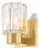 Mitzi Danae 4.25 in. 1 Light Bath and Vanity in Aged Brass Finish For Sale