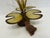 Vintage Brass Cattails and Dragonfly Sculpture With Driftwood Base 1960s For Sale - Image 11 of 11