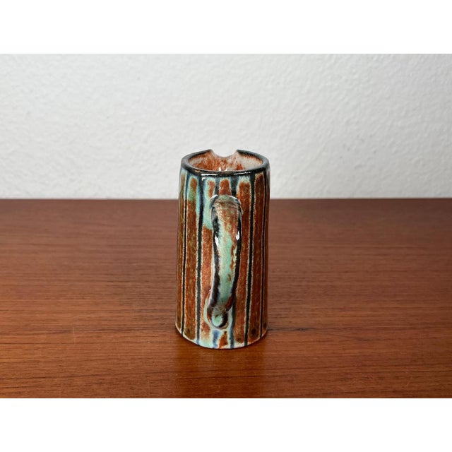 Mid-Century Modern German Studio Pottery Small Jug and Bowl by Monika Maetzel, 1960s, Set of 2 For Sale - Image 10 of 18