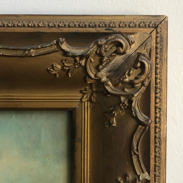 Late-19th Century British School Oil-On-Canvas Maritime Seascape, Framed For Sale - Image 4 of 12