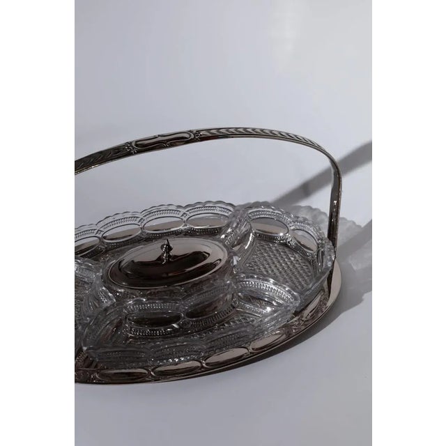 Vintage Art Deco Serving Tray For Sale - Image 9 of 10