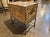 Antique Syrian Bone Inlaid Chest on Iron Base For Sale - Image 4 of 5