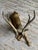 Metal Reclining Brass Reindeer, Mid-Century For Sale - Image 7 of 8
