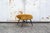 Upholstered Velvet Stool, Italy, 1950s For Sale - Image 4 of 4