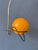 Gold Vintage Yellow Arc Eyeball Wall Lamp by Herda For Sale - Image 8 of 13