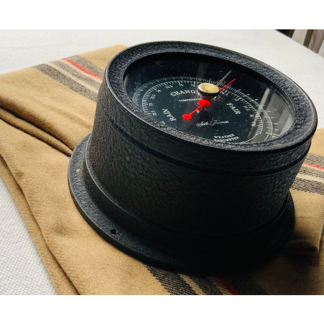 Vintage Nautical Barometer For Sale - Image 6 of 12