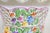 Vintage Herend Hungary Handpainted Openwork Basketweave Pierced Porcelain Vase For Sale - Image 6 of 14