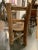 Mid 20th Century Large European Primitive Distressed Log Chair For Sale - Image 4 of 9