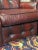 Mid-Century Oxblood Leather Chesterfield Club Chairs England A-Pair For Sale - Image 10 of 13
