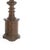 19th Century Walnut Columns, Set of 2 For Sale - Image 5 of 6